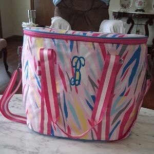 Vibrant Multicolor Insulated Cooler Tote